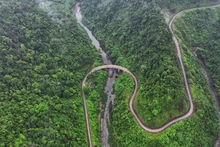 Admira Reserva natural en provincia central de Quang Binh