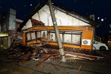 Casa destruida tras el terremoto en Wajima, prefectura de Ishikawa, Japón, el 3 de enero de 2024. (Foto:THX/VNA)