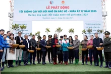En la ceremonia (Foto: baotainguyenmoitruong.vn)