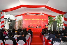 [Foto] Sesión informativa de órganos periodísticos de Vietnam a inicios del Año del Serpiente 2025