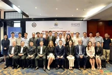 Los delegados en la ceremonia (Foto: qdnd.vn)