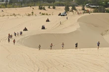 Binh Thuan atrae a visitantes por sus impresionantes subdesiertos. (Foto: VNA)