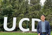 Tran Le Nam, de la Escuela de Ingeniería Eléctrica y Electrónica del Colegio de Dublín (Foto: VNA)