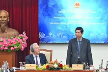 Ho An Phong, viceministro de Cultura, Deportes y Turismo de Vietnam, habla en el evento. (Foto: Nhan Dan)