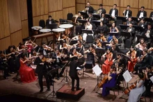 La Orquesta Sinfónica Juvenil de Vietnam (Foto: anninhthudo.vn)