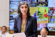 Ramla Al Khalidi, representante de PNUD en Vietnam. (Fotografía: VNA)
