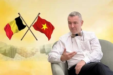 El embajador belga en Hanói, Karl Van den Bossche. (Foto: VNA)