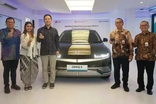 PT Hyundai Motors Indonesia entrega 117 Ioniq 5 para medio de transporte oficial en la 42 Cumbre de la Asean. (Fotografía: Hyundai Motor Company)