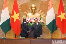 [Foto] Titular del Parlamento vietnamita se reúne con su homólogo de Costa de Marfil