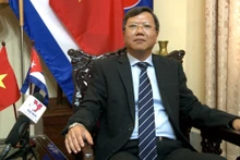 El embajador de Vietnam en Cuba, Le Quang Long (Foto: VNA)