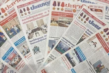 Los medios laosianos destacan la victoria de Dien Bien Phu (Foto: VNA)