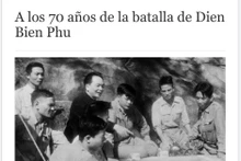 El dirario Unidad y Lucha, Órgano del Comité Central del Partido Comunista Popular de España, publicó un artículo elogiando esa victoria que “resonó en los cinco continentes y sacudió el mundo”. (Foto: VNA)