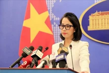 La vocera de la Cancillería vietnamita, Pham Thu Hang (Fotografía: VNA)