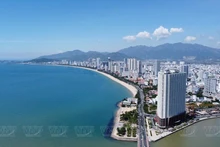 Un rincón de la ciudad costera de Nha Trang en la central provincia vietnamita de Khanh Hoa.