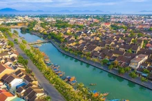 Una vista panorámica de Hoi An (Fuente: VNA)