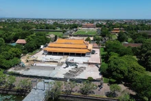 El Palacio Thai Hoa se encuentra dentro de la Ciudadela Imperial de Hue.