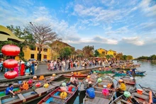 El casco antiguo de Hoi An, de Vietnam. (Fotografía: VNA)