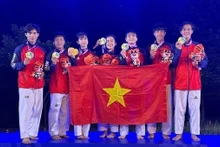La selección nacional de Taekwondo de Vietnam (Fotografía: TKVN)