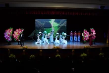 En el evento. 