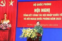 El coronel general Hoang Xuan Chien, viceministro de Defensa en el evento. (Foto: mod.gov.vn)