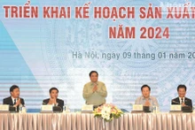 El primer ministro de Vietnam, Pham Minh Chinh, en la conferencia (Foto: VNA)