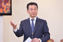 El ministro de Información y Comunicación, Nguyen Manh Hung, en el evento (Foto: VNA)