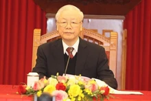 El secretario general del Partido Comunista de Vietnam, Nguyen Phu Trong. (Fotografía: VNA)
