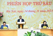 El primer ministro Pham Minh Chinh en el evento.