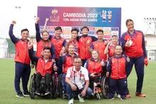 Equipo de atletismo de Vietnam (Fotografía: hanoimoi.com.vn)