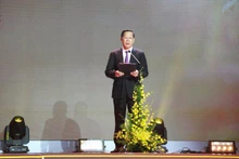 El presidente del Comité Popular de Ciudad Ho Chi Minh, Phan Van Mai habla en el evento. (Fotografía: tphcm.chinhphu.vn)