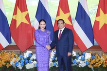 [Foto] Premier vietnamita mantiene conversaciones con su par tailandesa