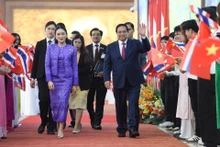 [Foto] Ceremonia de firma de documentos de cooperación Vietnam-Tailandia