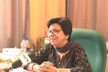 La profesora Archana Upadhyay, de la Escuela de Estudios Internacionales de la Universidad Jawaharlal Nehru de Nueva Delhi, India. (Foto: VNA)