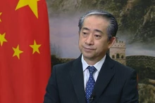 El embajador de China en Vietnam, Xiong Bo (Fotografía: VNA)