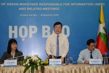 El viceministro del Ministerio de Información y Comunicación de Vietnam Nguyen Thanh Lam. (Fotografía: VNA)