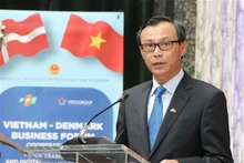 El embajador de Vietnam en Dinamarca, Le Thanh Nghi. (Fotografía: VNA)