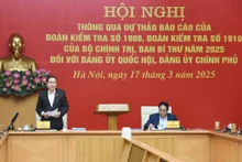 Tran Thanh Man, presidente de la Asamblea Nacional, habla en el evento. (Foto: Nhan Dan)