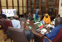 En el evento (Foto: La Oficina Comercial de Vietnam en Argelia, concurrente en Malí, Senegal, Níger, Gambia y Túnez)
