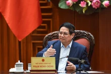 El primer ministro de Vietnam, Pham Minh Chinh, en el evento. (Foto: Nhan Dan)