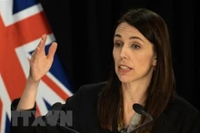 La primera ministra de Nueva Zelanda, Jacinda Ardern (Fotografía: AFP/VNA)