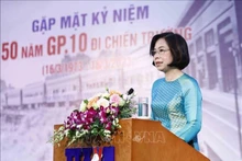 La directora general de la VNA, Vu Viet Trang (Fotografía: VNA)