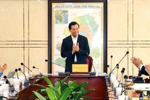 El secretario del Comité del Partido de Dong Nai,Nguyen Hong Linh, en el evento (Foto: baodongnai.com.vn)