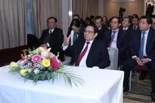 El primer ministro de Vietnam, Pham Minh Chinh, en el evento (Fotografía: VNA)