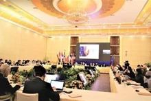 La reunión de consulta entre ministros económicos de la Asean y la Unión Europea. (Fotografía: VNA)