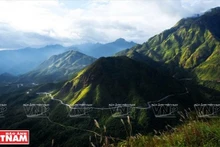 Paso de montaña O Quy Ho, en la provincia de Lao Cai. (Foto: VNA)