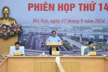 El primer ministro de Vietnam, Pham Minh Chinh, en el evento.