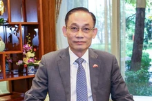 El secretario del Comité Central del PCV y jefe de su Comisión de Relaciones Exteriores, Le Hoai Trung.