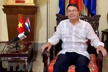 El embajador de Vietnam en Cuba, Le Thanh Tung. (Fotografía: VNA)