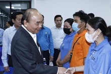 El presidente vietnamita, Nguyen Xuan Phuc, en el evento (Fotografía: VTV)