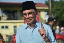 Anwar Ibrahim, nuevo promer ministro de Malasia (Fotografía: AFP)